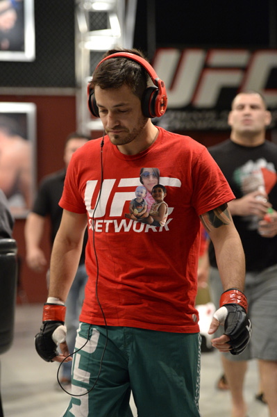 Bure en su participación en TUF