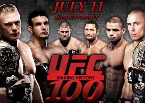 UFC 100 Poster