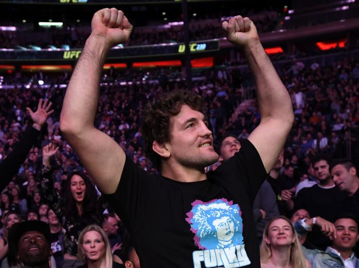 NEW YORK, NY - NOVEMBER 03: Ben Askren is seen in attendance during the UFC 230 event inside Madison Square Garden on November 3, 2018 in New York, New York. (Photo by Jeff Bottari/Zuffa LLC via Getty Images)