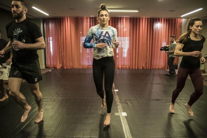 UFC flyweight Montana De La Rosa ahead of her fight at UFC 234 in Melbourne, Australia. (Juan Cardenas/UFC)