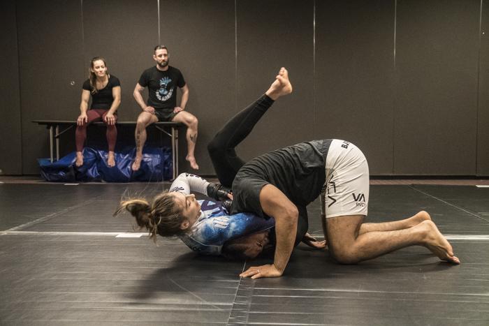 UFC flyweight Montana De La Rosa ahead of her fight at UFC 234 in Melbourne, Australia. (Juan Cardenas/UFC)