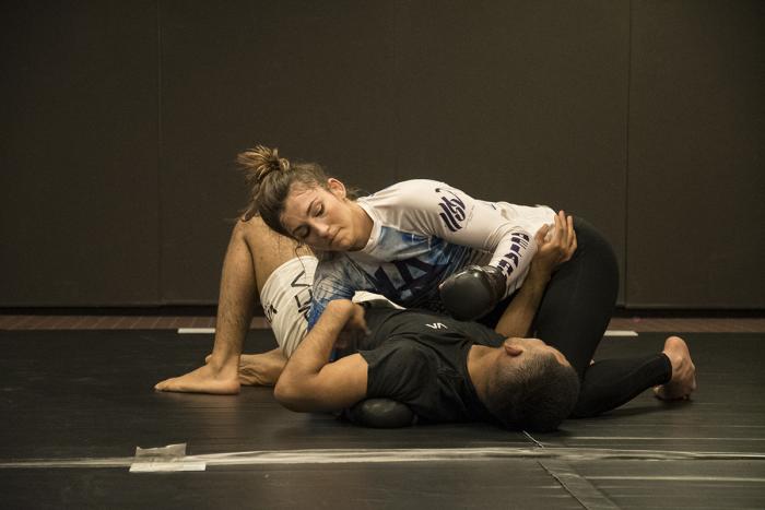 UFC flyweight Montana De La Rosa ahead of her fight at UFC 234 in Melbourne, Australia. (Juan Cardenas/UFC)
