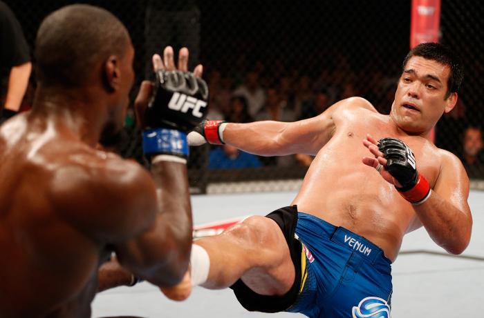 O "Dragão" Lyoto Machida, ex-campeão dos meio-pesados, participou de duas edições do UFC no Rio, o UFC 163 e o UFC 224.