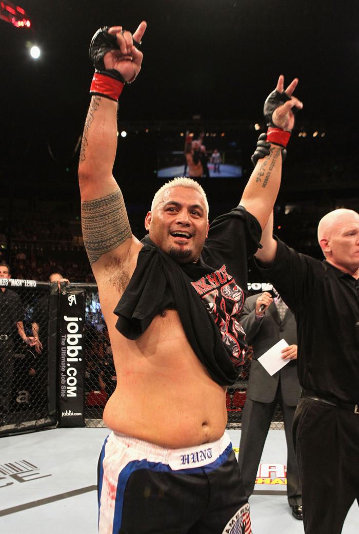 Winner, Mark Hunt