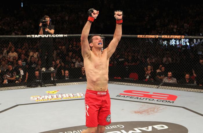 Tom Blackledge after his win over Anthony Perosh