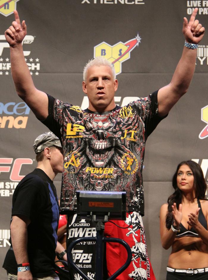 UFC 127 Weigh-in: Chris Tuchscherer