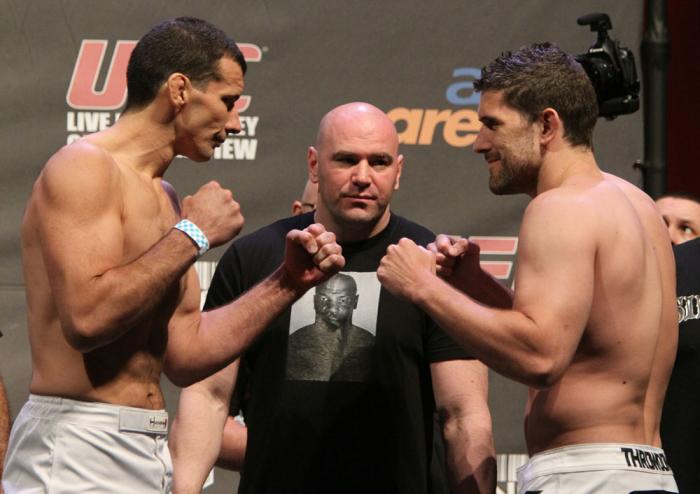 UFC 127 Weigh-in: Perosh vs. Blackledge