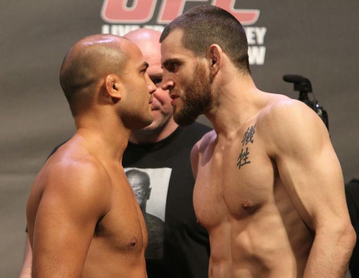 UFC 127 Weigh-In: BJ Penn vs. Jon Fitch