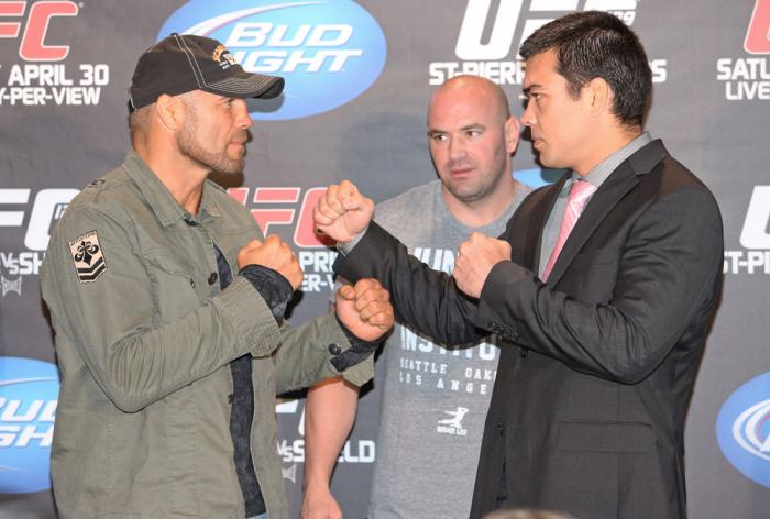 Randy Couture, Lyoto Machida & Dana White