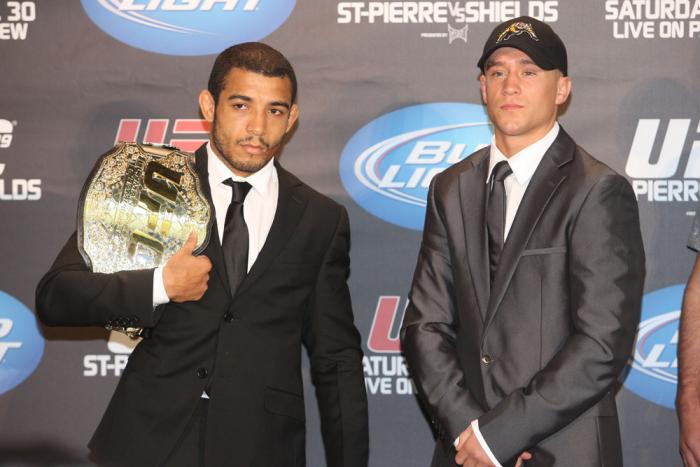 Jose Aldo & Mark Hominick