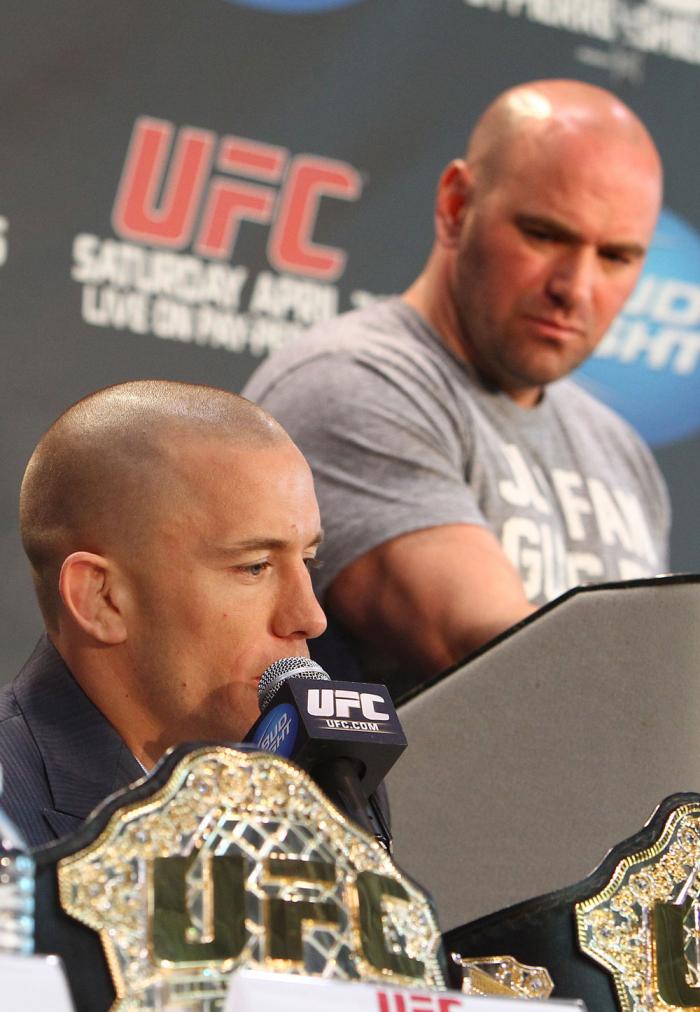 Georges St-Pierre & Dana White