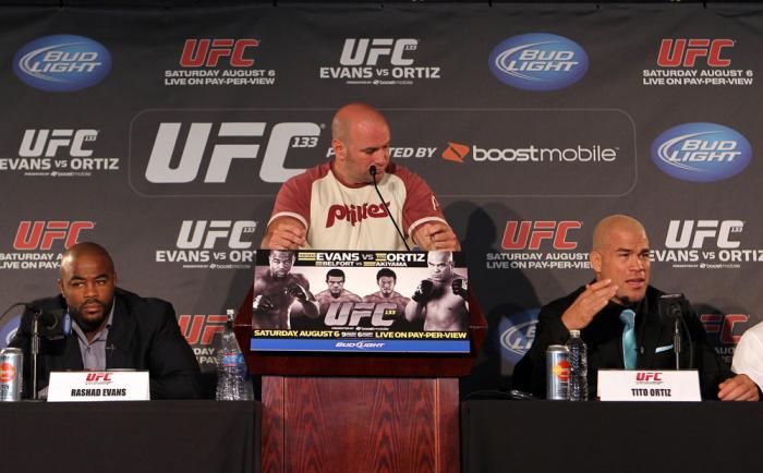 UFC President Dana White, Rashad Evans & Tito Ortiz
