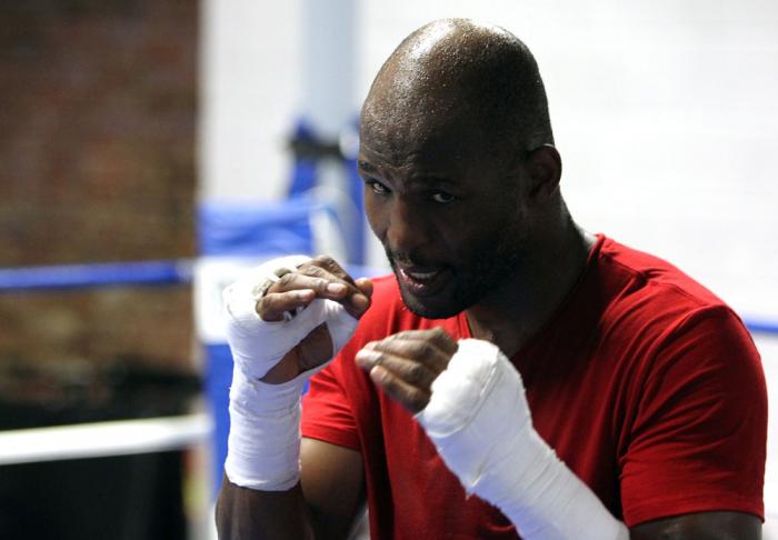 World Champion boxer Bernard Hopkins