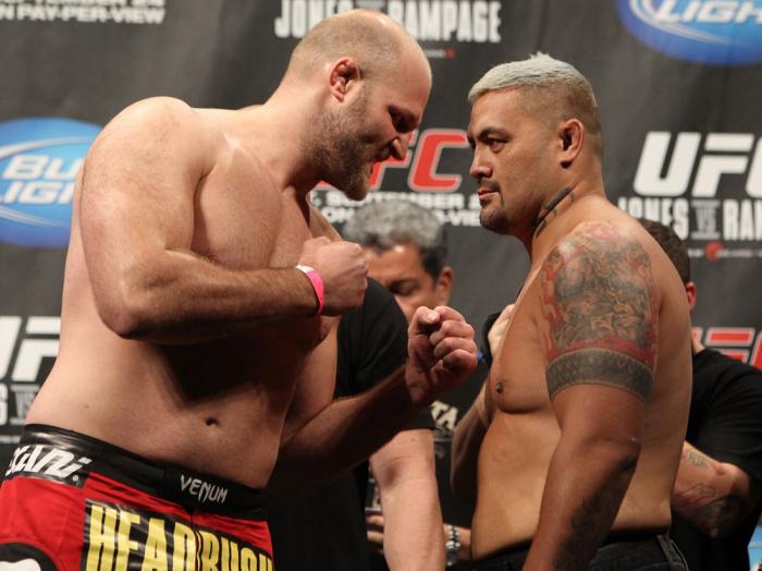 Ben Rothwell vs Mark Hunt