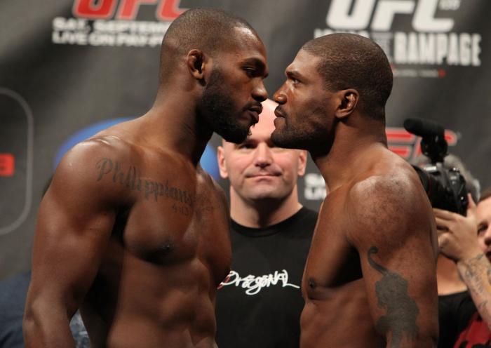 Jon Jones vs Rampage Jackson