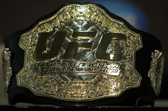Ultimate Fighting Championship belt