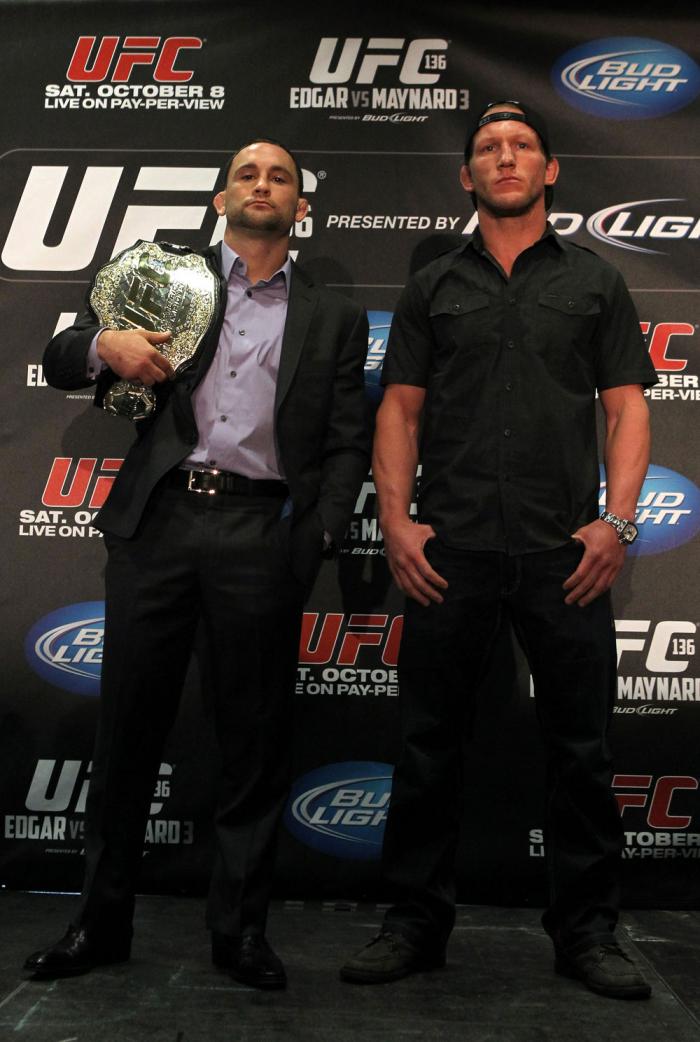 Frankie Edgar and Gray Maynard