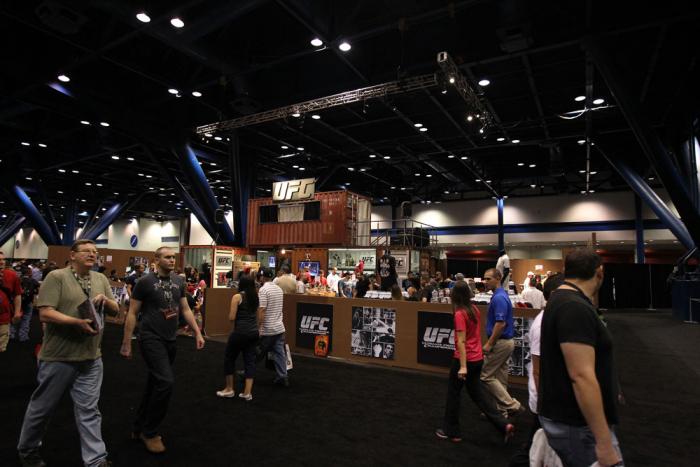 UFC Booth at the Fan Expo
