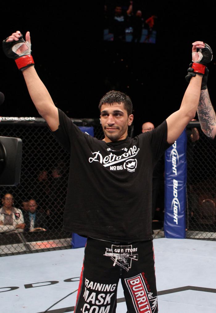 Ramsey Nijem after his win