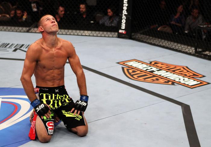 Donald Cerrone after his win