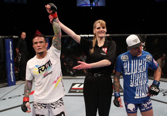 Scott Jorgensen after his win