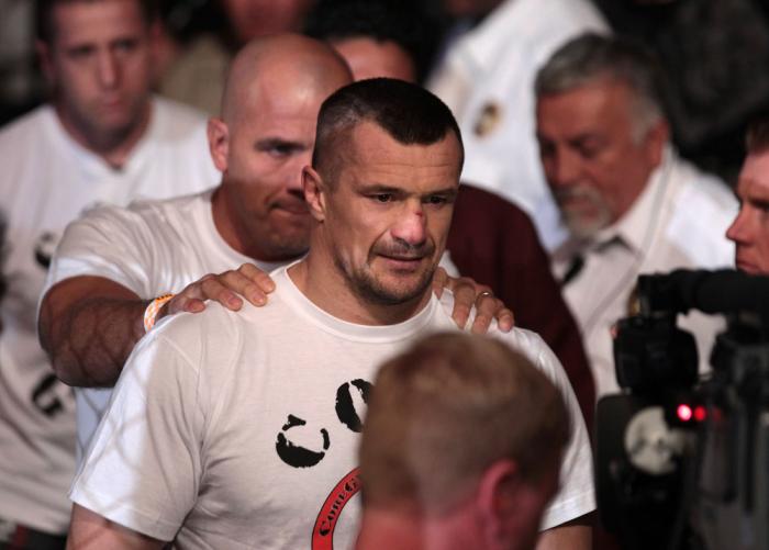 Mirko Cro Cop enters the arena