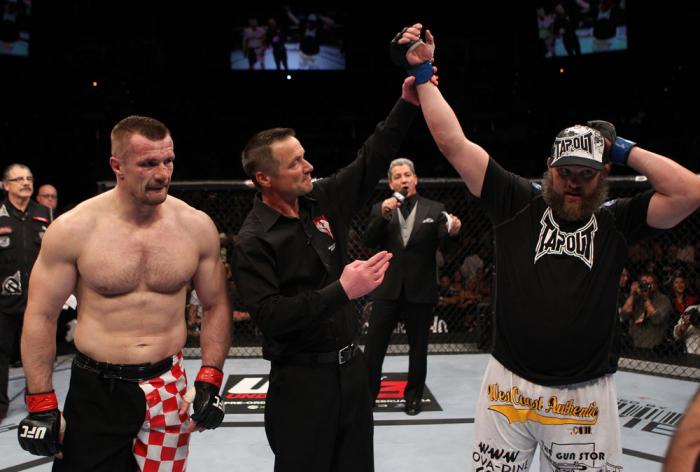 Roy Nelson after his win