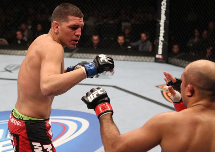 BJ Penn vs Nick Diaz