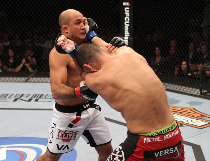 BJ Penn vs Nick Diaz