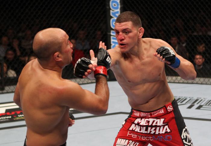 BJ Penn vs Nick Diaz