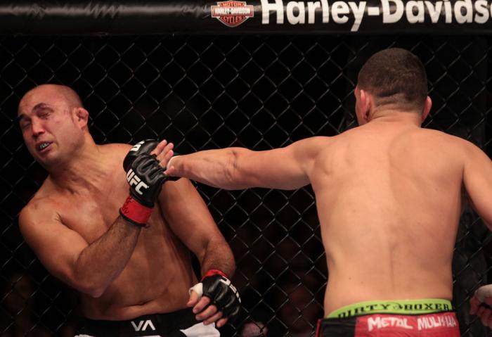 BJ Penn vs Nick Diaz