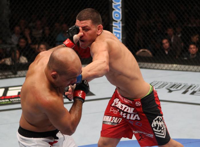BJ Penn vs Nick Diaz