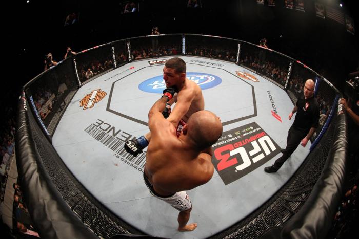 BJ Penn vs Nick Diaz