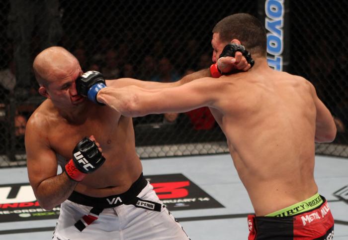 BJ Penn vs Nick Diaz