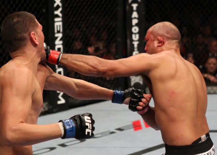 BJ Penn vs Nick Diaz