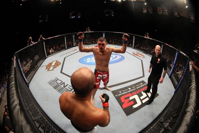 BJ Penn vs Nick Diaz