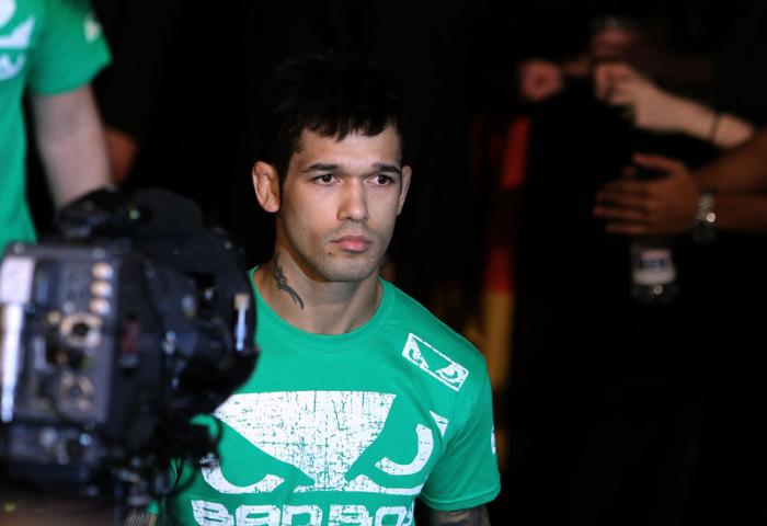 Vaughn Lee enters the arena