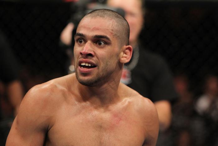 Renan Barao after his win