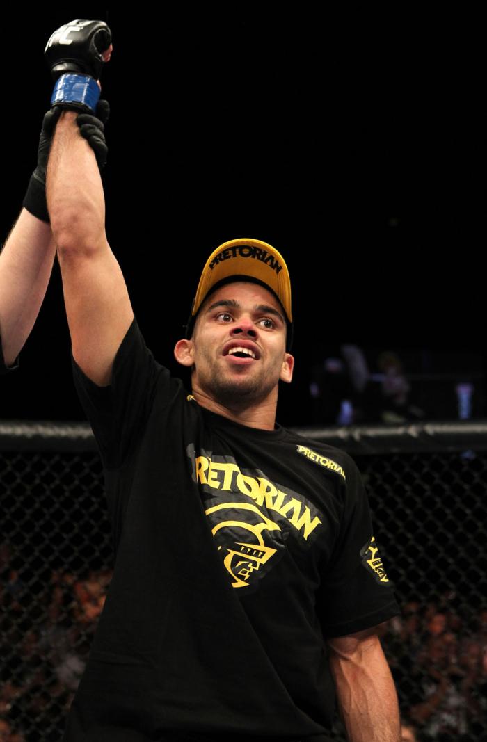 Renan Barao after his win