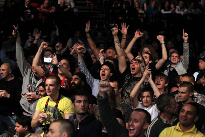 The Crowd in Birmingham, England at the LG Arena