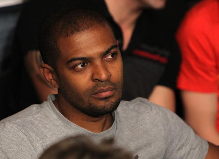 Actor and director Noel Clarke attends UFC 138