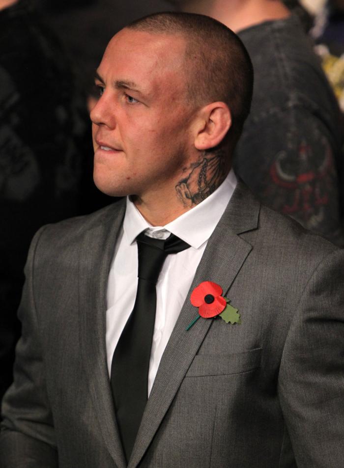 UFC fighter Ross Pearson attends UFC 138