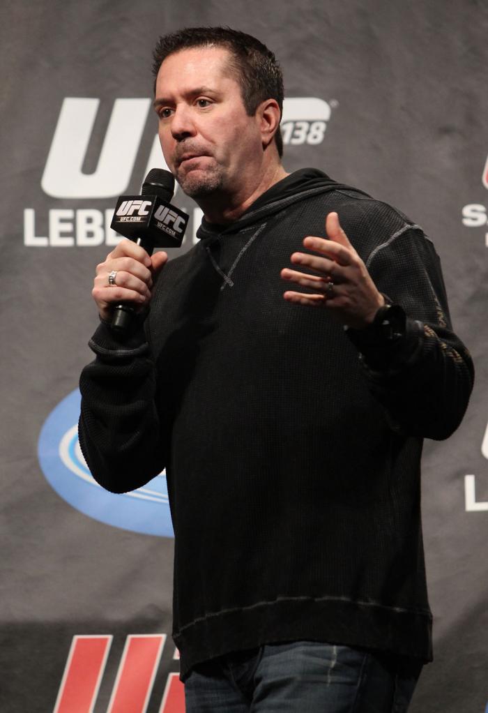 Mike Goldberg at the Q&As