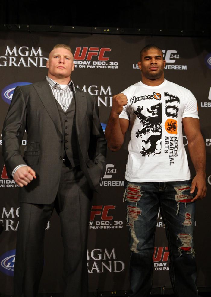 Brock Lesnar & Alistair Overeem