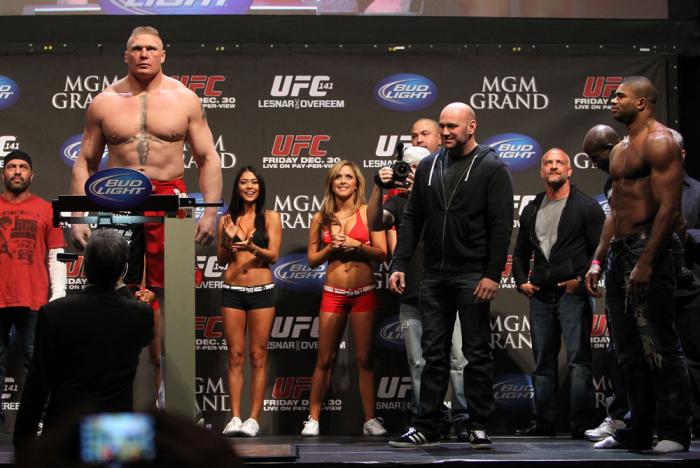 Brock Lesnar & Alistair Overeem