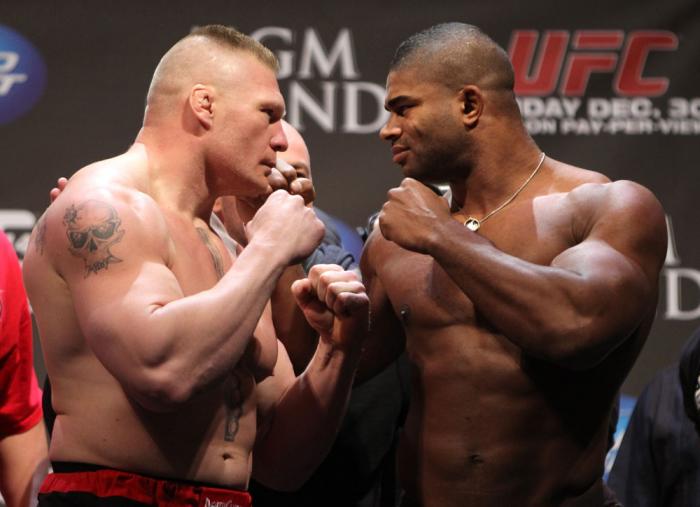 Brock Lesnar & Alistair Overeem