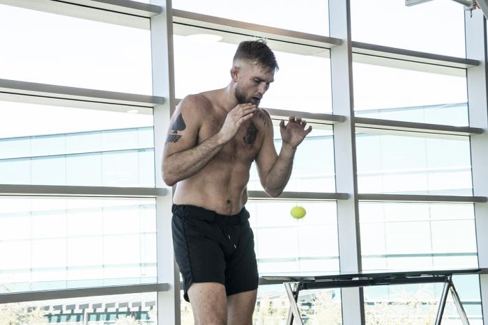 Alexander Gustafsson prepares for UFC 232 at the UFC Performance Institute