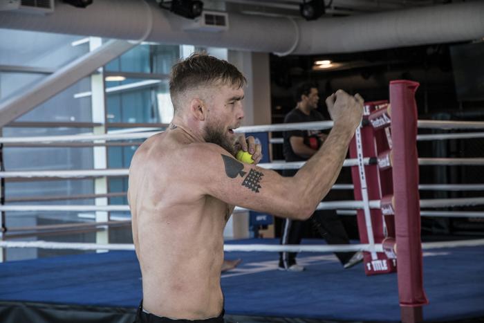 Alexander Gustafsson prepares for UFC 232 in Las Vegas at the UFC Performance Institute