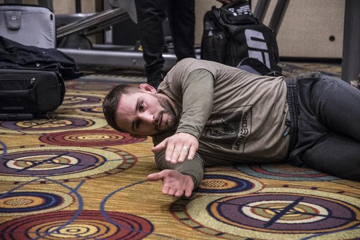 UFC 232 Chad Mendes nightly workout
