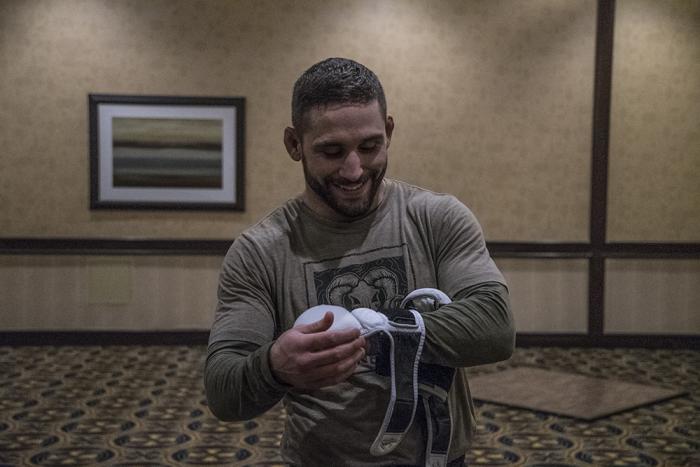 UFC 232 Chad Mendes late workout